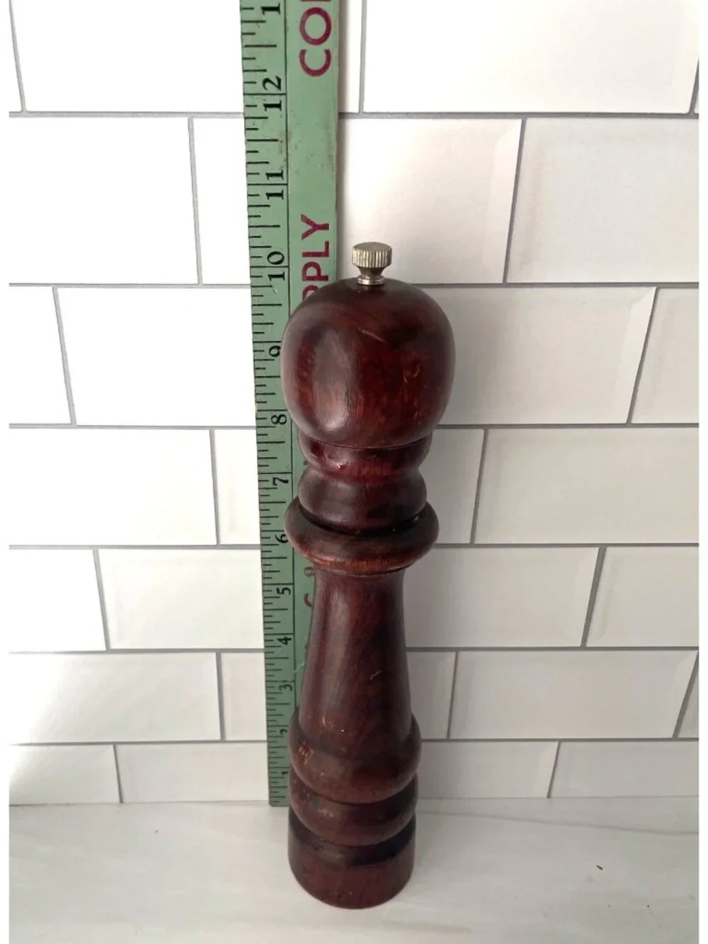 Wooden Pepper Grinder & Salt Shaker Set 10